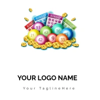 BINGO NIGHT logo template