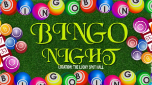 Bingo night new brand template Display digitale (16:9)