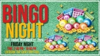Bingo night new professional logo design Digital Display (16:9) template