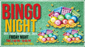 Bingo night new professional logo design Display digitale (16:9) template