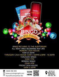 Bingo Night Flyer Template | PosterMyWall