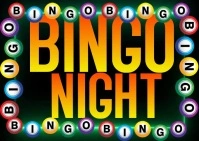 Bingo Night Postcard template
