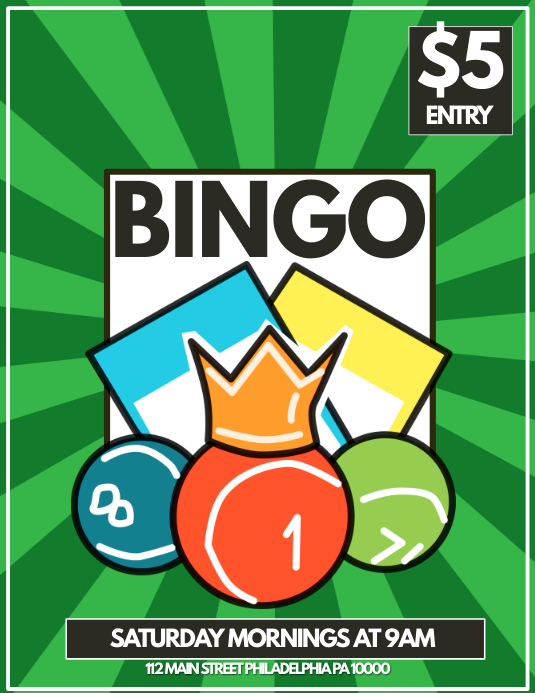Bingo Template PosterMyWall bingo-template-postermywall