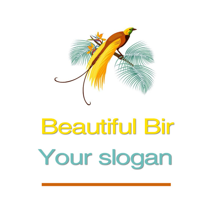 Bird logo template