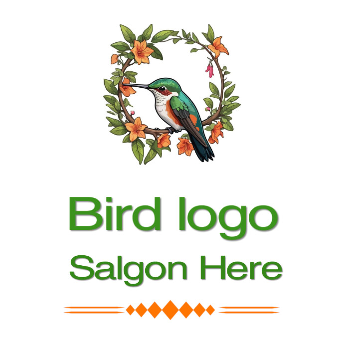 Bird logo 徽标 template
