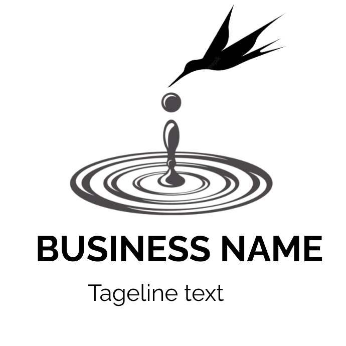 Water Ink Logo Water Logo Design Inspiration
