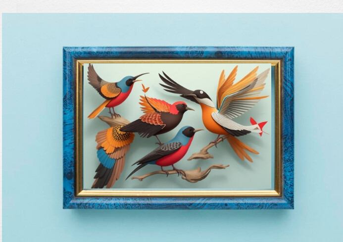 Birds and Love Template | PosterMyWall