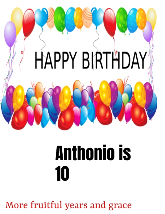 Birth Template | PosterMyWall