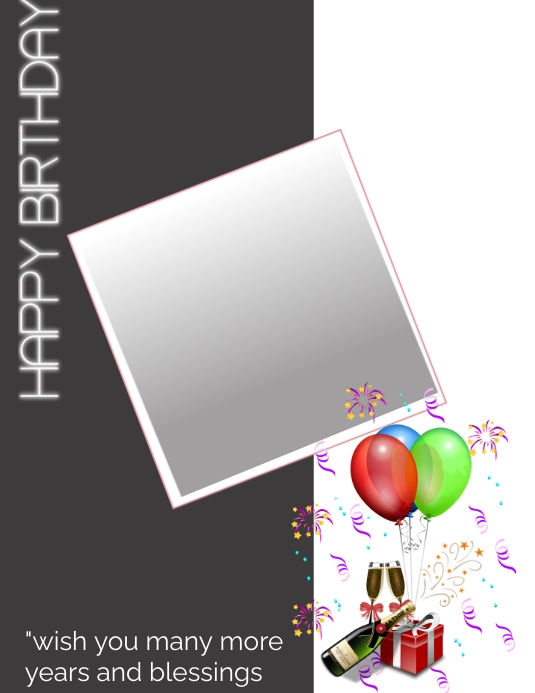 Birth Template PosterMyWall