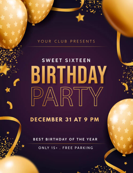 Party Invitation Template
