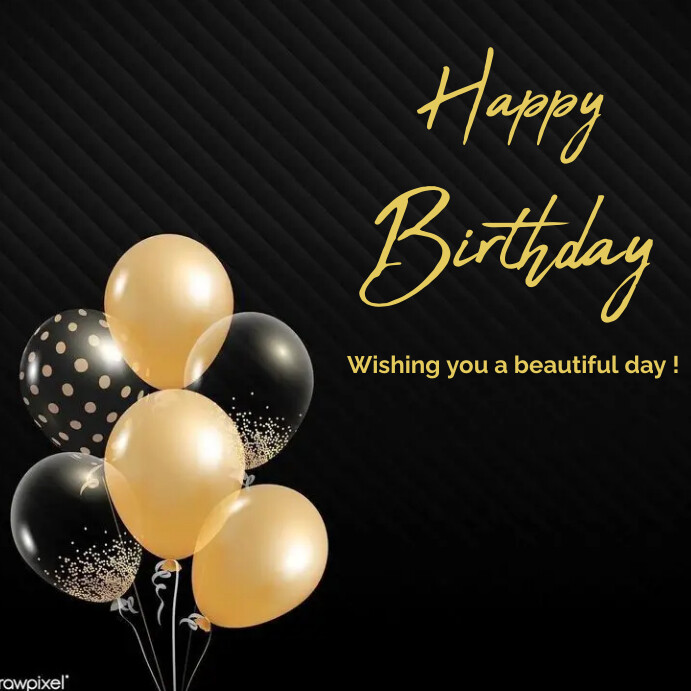 Birthday,Instagram post, template PosterMyWall