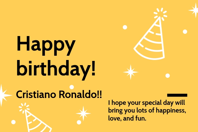 Copy of Birthday's Poster | PosterMyWall