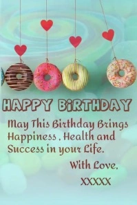 Birthday , Happy Birthday , Wishes Tumblr Graphic template