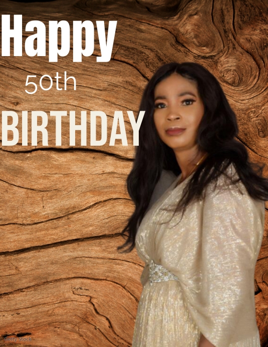 Birthday (11) Flyer (US Letter) template