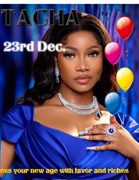 Birthday (2) Flyer (US Letter) template