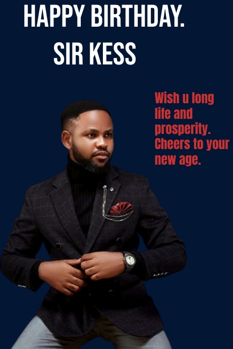 Birthday (25) Poster template