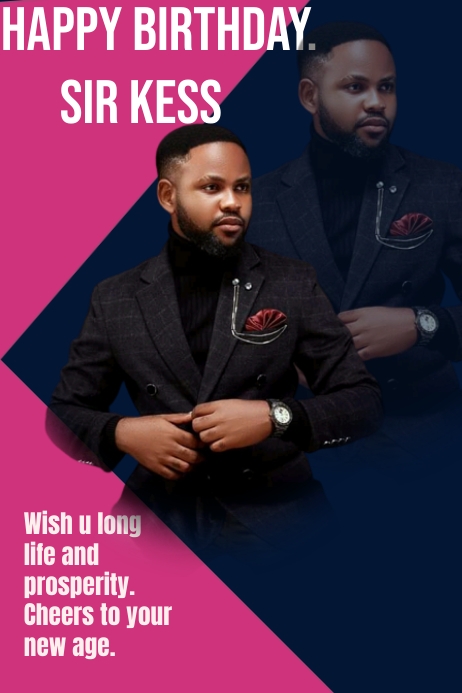 Birthday (41) Poster template