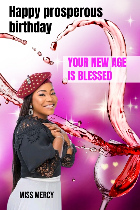 Birthday (6) Poster template