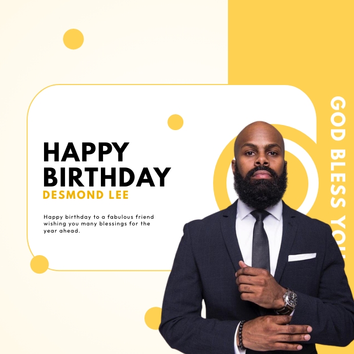 BIRTHDAY (72) Instagram Post template