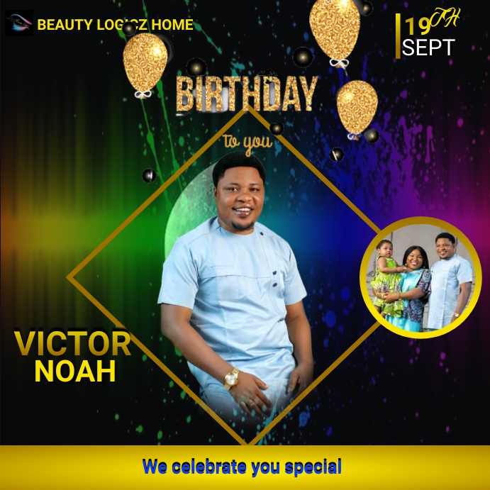 Birthday (8) Template | PosterMyWall