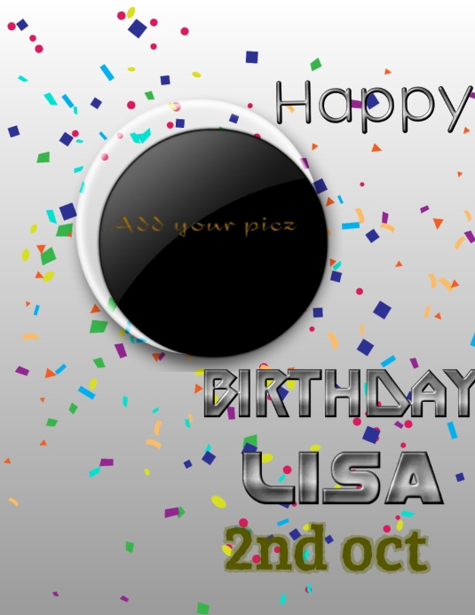 Copy of Birthday (8) | PosterMyWall