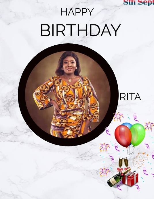 Birthday (8) Template | PosterMyWall