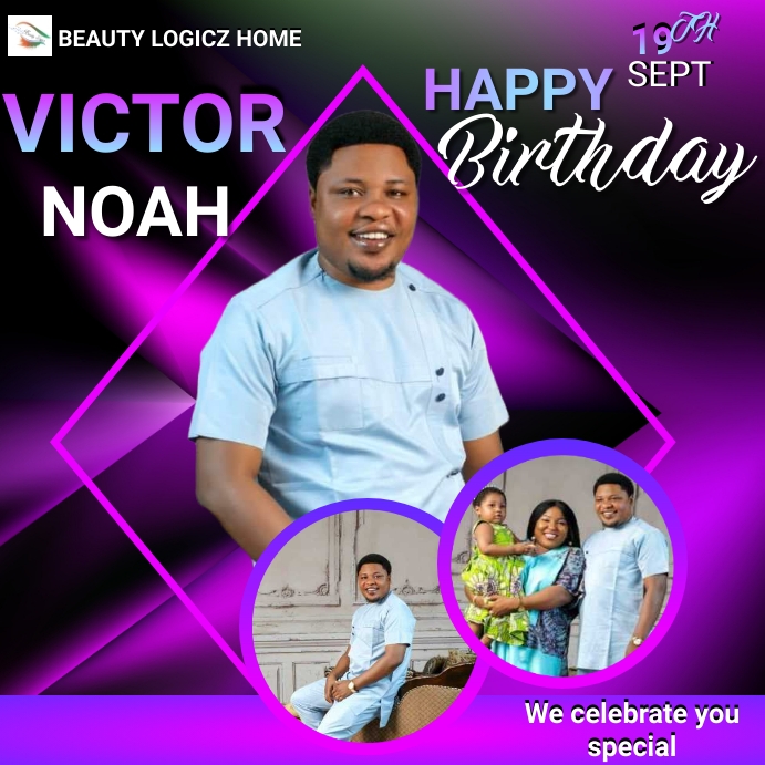 Birthday (8) Template | PosterMyWall