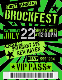 Rockstar Backstage Pass Birthday Template Postermywall Rockstar Backstage Pass Birthday Template Postermywall