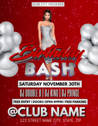 230 Birthday Bash Customizable Design Templates Postermywall