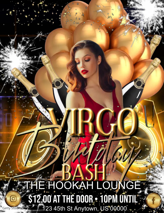 Modele Anniversaire Bash Postermywall Modele Anniversaire Bash Postermywall