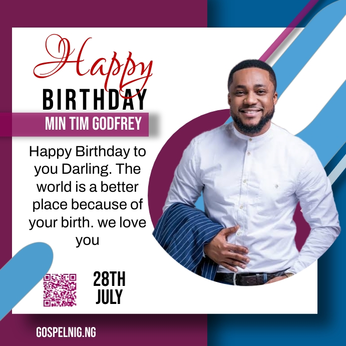 birthday bash Instagram Post template