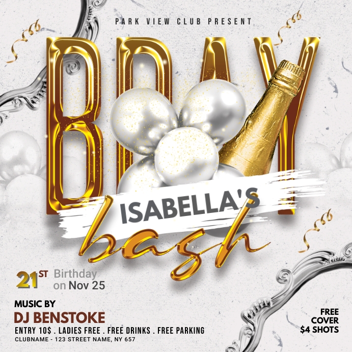 Modele Anniversaire Flyer Postermywall Modele Anniversaire Flyer Postermywall