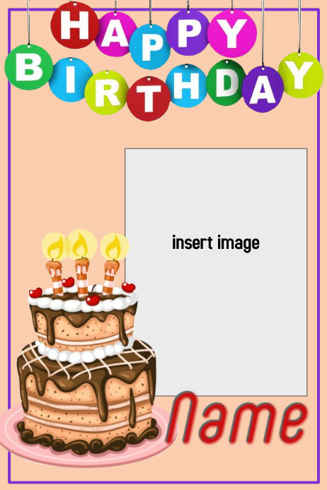 Modele Anniversaire Bash Postermywall Modele Anniversaire Bash Postermywall