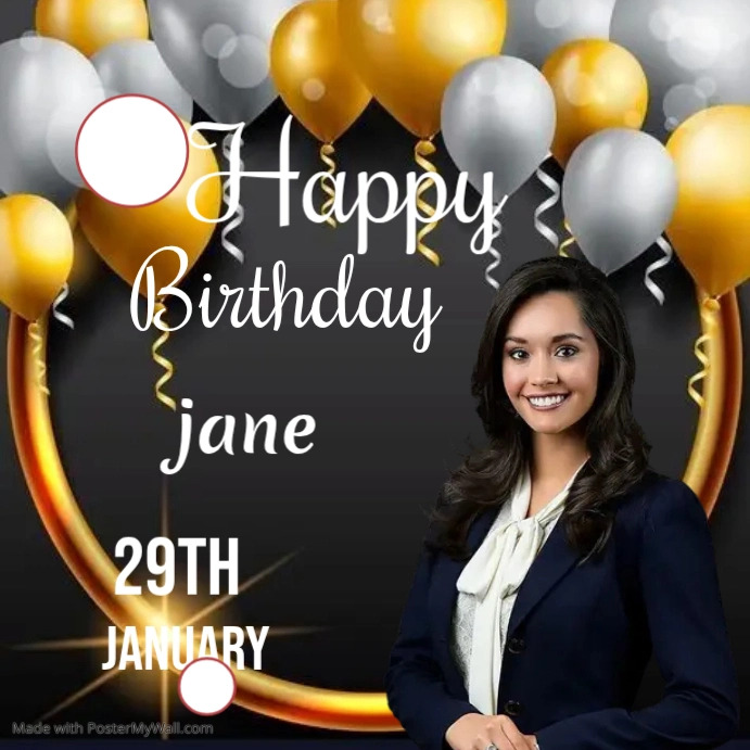 BIRTHDAY CAR Template PosterMyWall
