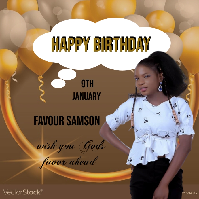 BIRTHDAY CARD Template | PosterMyWall