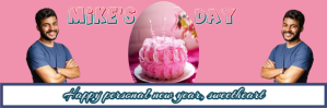 birthday card Заголовок Twitter template