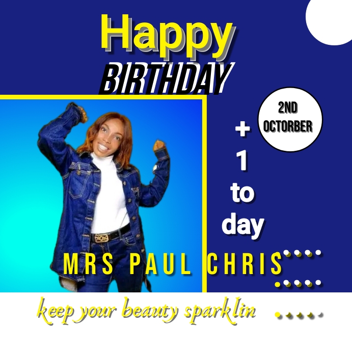 BIRTHDAY CARD Template | PosterMyWall