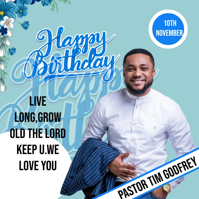 BIRTHDAY CARD Template | PosterMyWall
