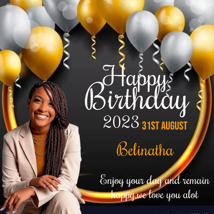 BIRTHDAY CARD Template | PosterMyWall
