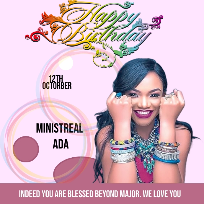 BIRTHDAY CARD Template | PosterMyWall