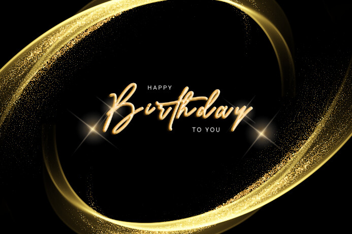 Birthday Card Tatak template