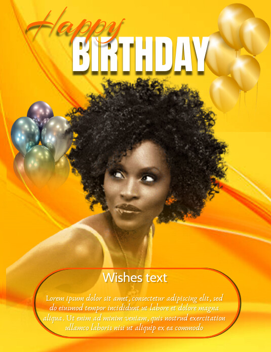 birthday card flyer Template | PosterMyWall