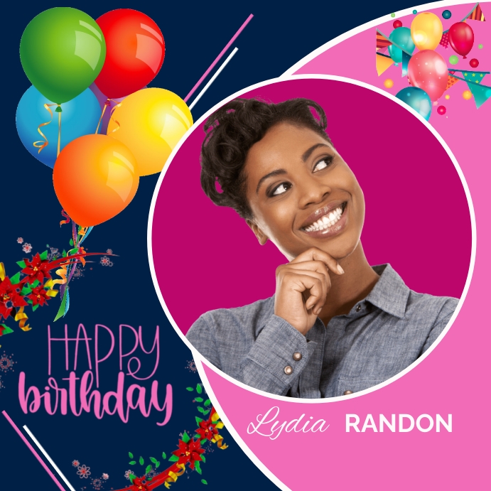 birthday card flyer Template | PosterMyWall