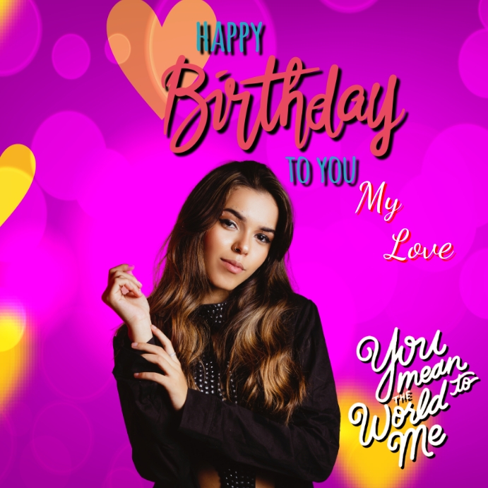 Modele Une Carte D Anniversaire Pour Ma Brochure D Amour Postermywall Modele Une Carte D Anniversaire Pour Ma Brochure D Amour Postermywall