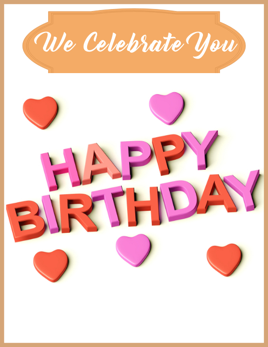 Birthday Card Template | PosterMyWall