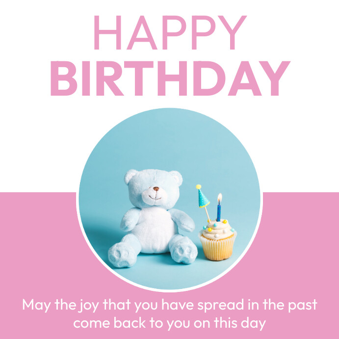 birthday Cards for kids Template | PosterMyWall