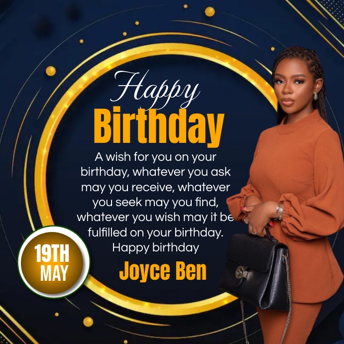 birthday celebration Template | PosterMyWall