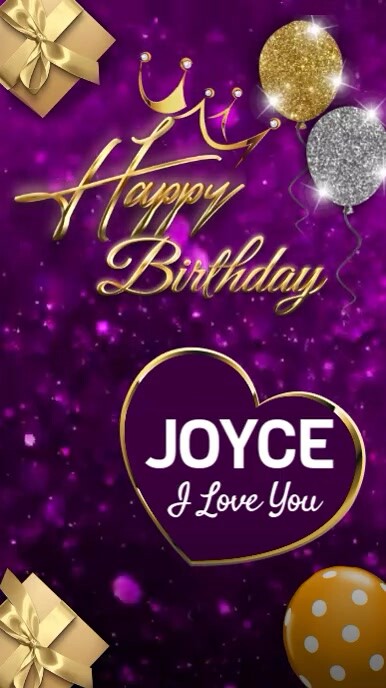 Birthday Celebration Vídeo do TikTok template