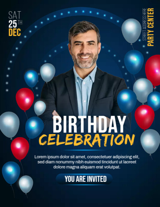 Birthday Celebration Template | PosterMyWall
