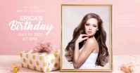 birthday celebration Facebook Shared Image template